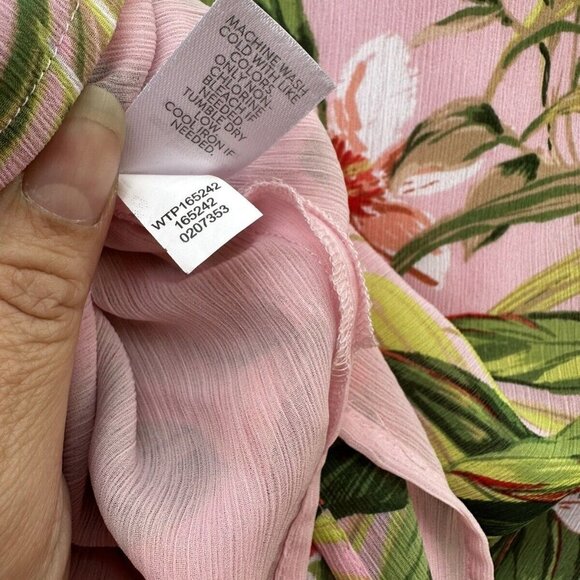 J. Jill Women's  3/4 Sleeve Seashell Paradise Found‎ Tunic Blouse SZ LP - Picture 11 of 11